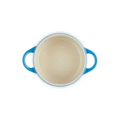 Le Creuset minipan ø 10 cm aardewerk Azure