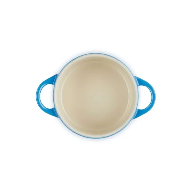 Le Creuset minipan ø 10 cm aardewerk Azure
