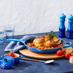 Le Creuset minipan ø 10 cm aardewerk Azure
