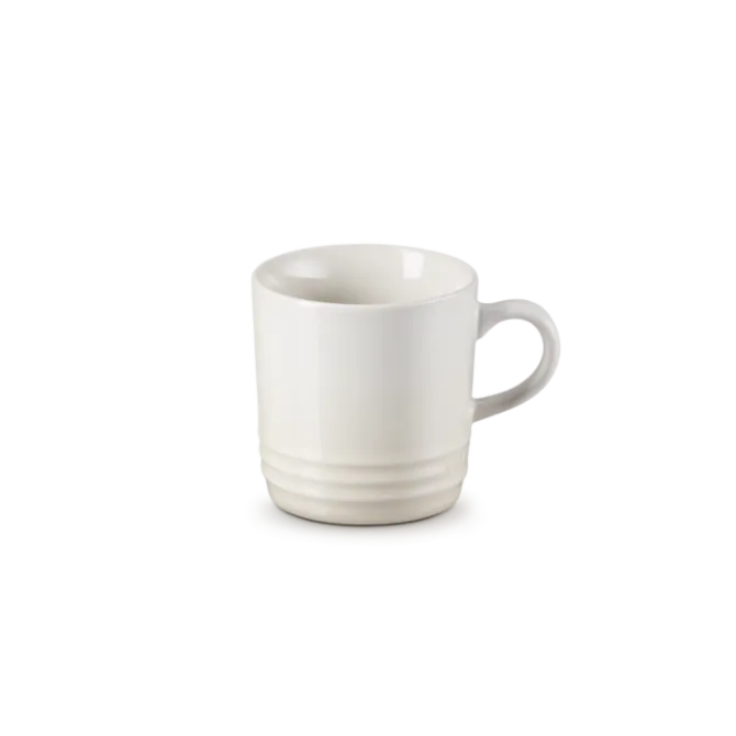 Le Creuset mok 200 ml aardewerk meringue