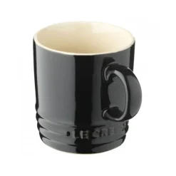 Le Creuset mok 200 ml aardewerk zwart