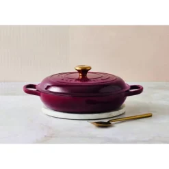 Le Creuset multifunctionele braadpan 2,2 liter ø 26 cm gietijzer Garnet