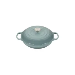 Le Creuset multifunctionele braadpan 3,2 liter ø 30 cm gietijzer Sea Salt