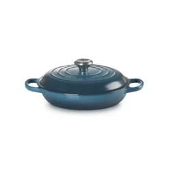 Le Creuset multifunctionele braadpan 2,2 liter ø 26 cm gietijzer Deep Teal