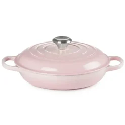 Le Creuset multifunctionele braadpan 2,2 liter ø 26 cm gietijzer Shell Pink