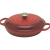 Le Creuset multifunctionele braadpan 2,2 liter ø 26 cm gietijzer kersrood