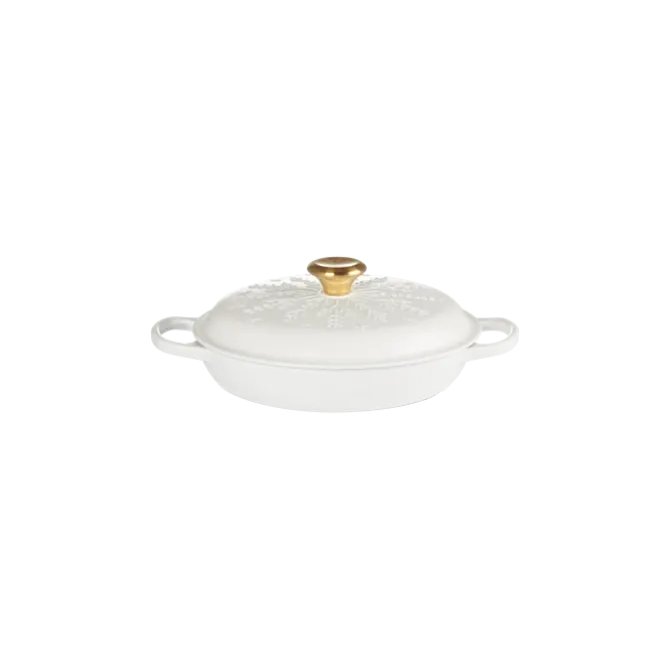 Le Creuset Noel multifunctionele braadpan ø 26 cm gietijzer Cotton