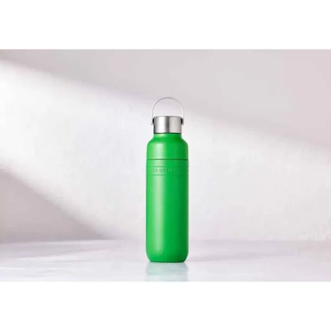 Le Creuset On The Go drinkfles 500 ml rvs Bamboo