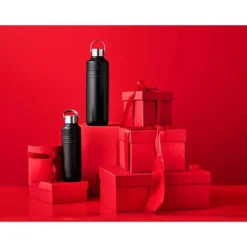 Le Creuset On The Go drinkfles 1 liter rvs mat zwart