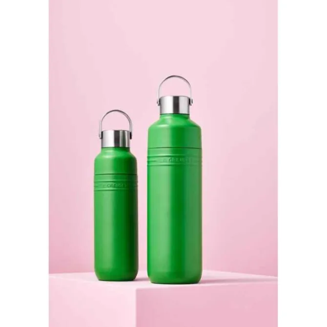 Le Creuset On The Go drinkfles 1 liter rvs Bamboo