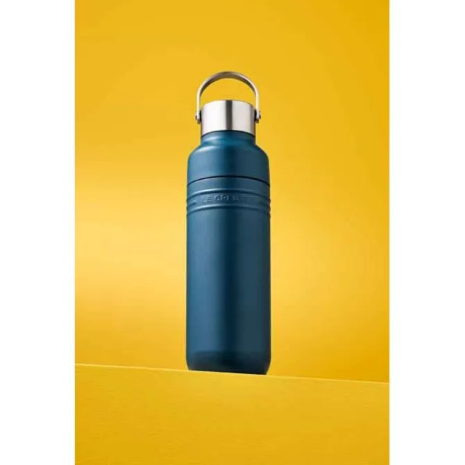 Le Creuset On The Go drinkfles 1 liter rvs Deep Teal