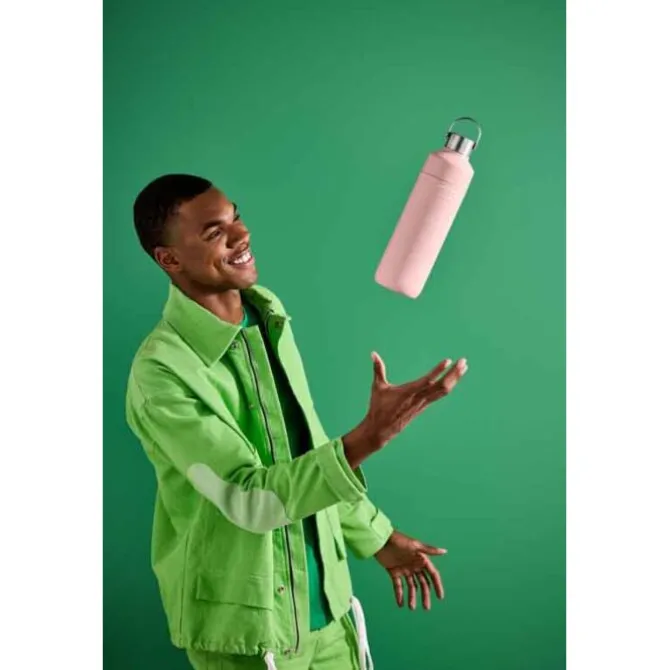 Le Creuset On The Go drinkfles 1 liter rvs Shell Pink