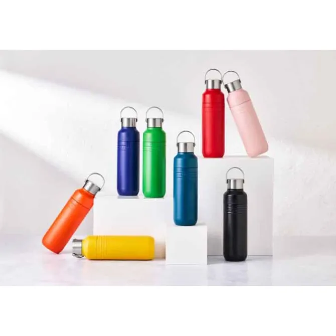 Le Creuset On The Go drinkfles 500 ml rvs Azure