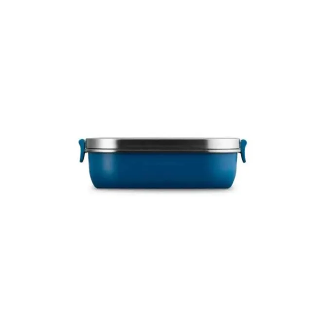 Le Creuset On The Go lunchbox 900 ml rvs Deep Teal