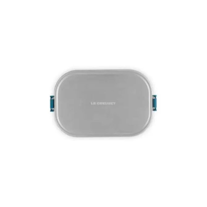 Le Creuset On The Go lunchbox 900 ml rvs Deep Teal