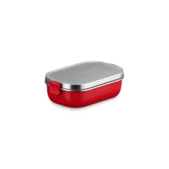 Le Creuset On The Go lunchbox 900 ml rvs kersrood