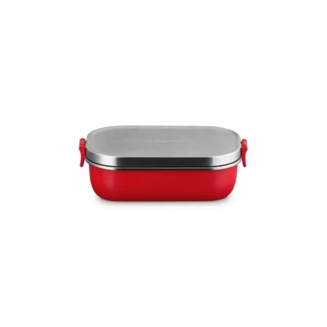 Le Creuset On The Go lunchbox 900 ml rvs kersrood