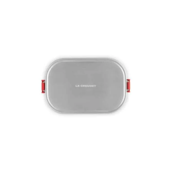 Le Creuset On The Go lunchbox 900 ml rvs kersrood