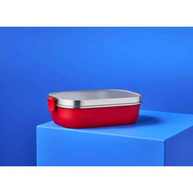 Le Creuset On The Go lunchbox 900 ml rvs kersrood