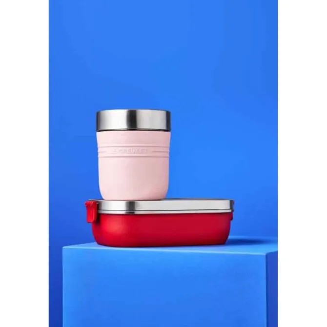 Le Creuset On The Go lunchbox 900 ml rvs kersrood