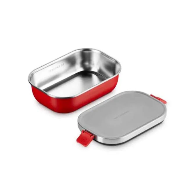 Le Creuset On The Go lunchbox 900 ml rvs kersrood