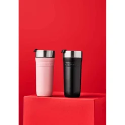 Le Creuset On The Go thermosbeker 350 ml rvs mat zwart