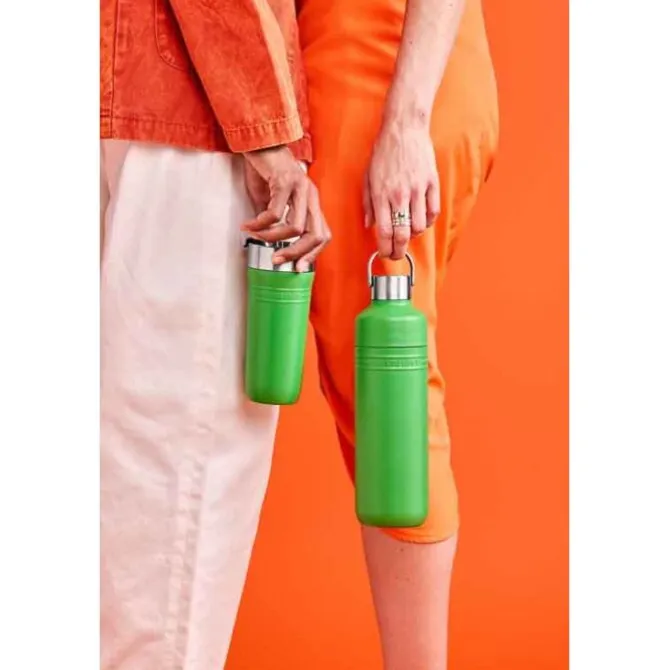 Le Creuset On The Go thermosbeker 350 ml rvs Bamboo