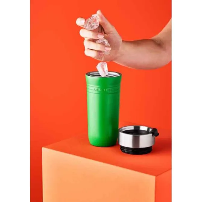 Le Creuset On The Go thermosbeker 350 ml rvs Bamboo