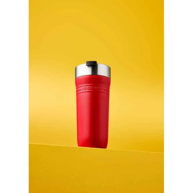Le Creuset On The Go thermosbeker 350 ml rvs kersrood