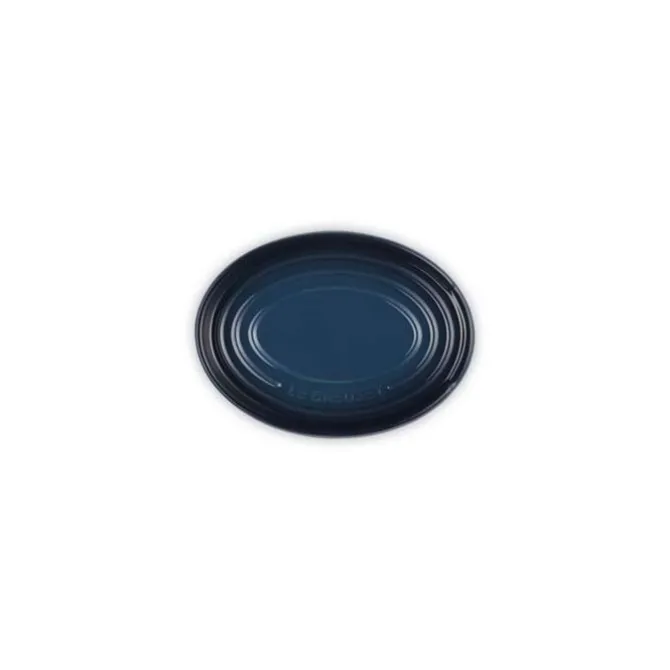 Le Creuset ovale lepelhouder 15 cm aardewerk Nuit