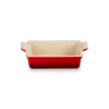 Le Creuset ovenschaal rechthoekig 23 cm aardewerk kersrood