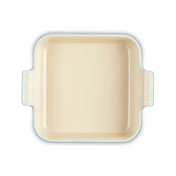 Le Creuset ovenschaal vierkant 23 cm aardewerk Azure