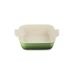 Le Creuset ovenschaal vierkant 23 cm aardewerk Bamboo