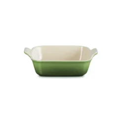 Le Creuset ovenschaal vierkant 23 cm aardewerk Bamboo