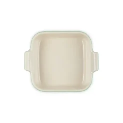 Le Creuset ovenschaal vierkant 23 cm aardewerk Bamboo