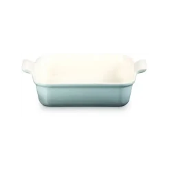 Le Creuset ovenschaal vierkant 23 cm aardewerk Sea Salt