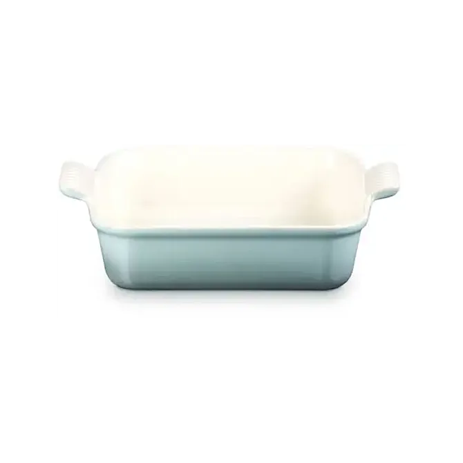 Le Creuset ovenschaal vierkant 23 cm aardewerk Sea Salt