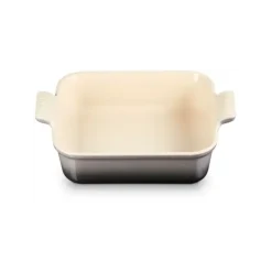 Le Creuset ovenschaal vierkant 23 cm aardewerk Flint