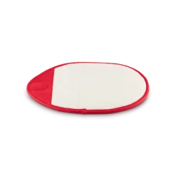 Le Creuset pannenlap 31 x 21 cm textiel kersrood