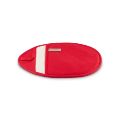 Le Creuset pannenlap 31 x 21 cm textiel kersrood
