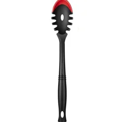 Le Creuset pastalepel 33,5 cm silicone kersrood
