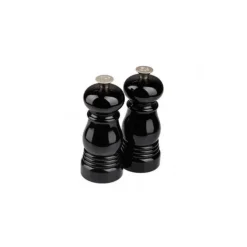 Le Creuset peper- en zoutmolen 11 cm kunststof zwart 2-delig