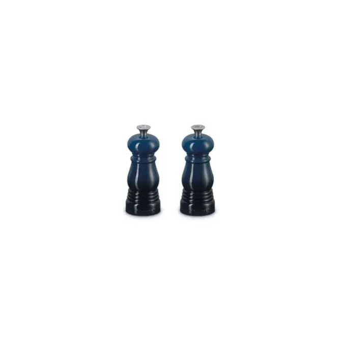 Le Creuset peper- en zoutmolen 11 cm kunststof Nuit 2-delig