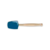 Le Creuset Premium grote lepelspatel 28 cm silicone Deep Teal