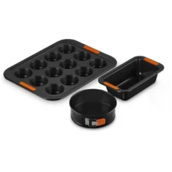 Le Creuset Pâtiliss bakvormenset staal 3-delig