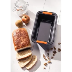 Le Creuset Pâtiliss cakevorm 18,5 cm staal zwart