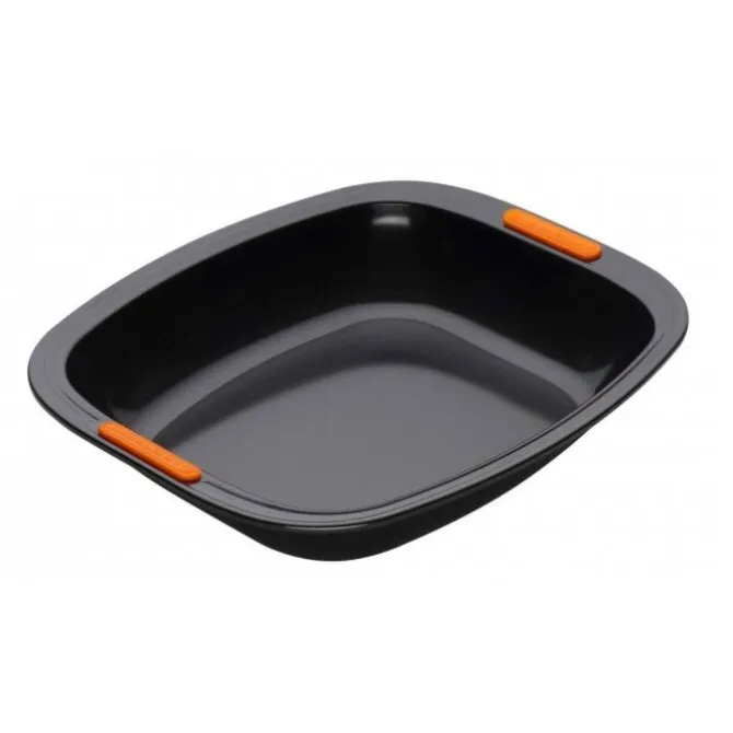 Le Creuset Pâtiliss ovenschaal 33 x 29 cm staal zwart