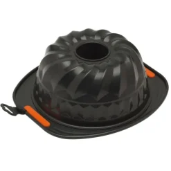 Le Creuset Pâtiliss tulband bakvorm ø 22 cm staal zwart