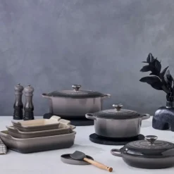 Le Creuset rechthoekige ovenschaal 32 x 24 cm aardewerk Flint