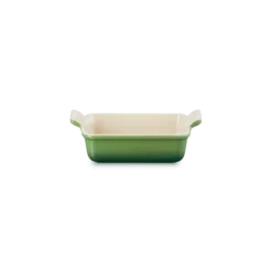 Le Creuset rechthoekige ovenschaal 19 x 14 cm aardewerk bamboo